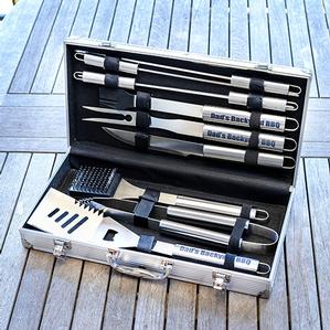 You Name It! 4-Piece Personalized BBQ Utensil Set